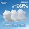 穩健出行一次性醫用外科口罩白色50只/盒棉里層三層夏季防過(guò)敏防塵 曬單實(shí)拍圖