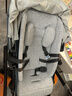 UPPAbabyVISTA V3雙胞胎嬰兒推車(chē)可坐可躺 高景觀(guān)雙向雙人寶寶嬰兒車(chē) 霧霾藍DIL【雙座位】 曬單實(shí)拍圖