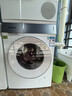 西門(mén)子（SIEMENS）iQ500小幸熨 10公斤變頻滾筒家用洗衣機 超氧空氣洗 蒸汽除皺 深層凈洗  臟污檢測 智能投放 WG54K7D00W 曬單實(shí)拍圖