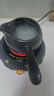 南莑粗陶側把煮茶壺電陶爐靜音自動(dòng)斷電古法煮茶器小型辦公室煮茶爐子 粗陶小企茶壺600ml+電陶爐900w 曬單實(shí)拍圖