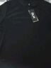 GLM森馬集團(tuán)短袖t恤男透氣夏季翻領(lǐng)polo衫速干冰絲感休閑T恤黑色4XL 曬單實(shí)拍圖