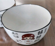 喜得潤 碗家用一家人親子套裝一家四口可愛(ài)米飯陶瓷家庭區分吃飯 6個(gè) 需備注，不備注隨機發(fā) 曬單實(shí)拍圖