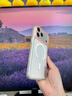 暴走【熱銷TOP】適用蘋果17pro手機(jī)殼iPhone17Pro保護(hù)套 磁吸柔砂膚感透色輕薄簡(jiǎn)約撞色硬殼保護(hù)殼霧白 曬單實(shí)拍圖