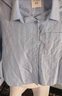 優(yōu)衣庫女裝男裝牛津紡箱型條紋襯衫/長袖合作款新款479975 483601 479975/61水藍(lán)色 M 曬單實(shí)拍圖