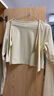 森馬（Semir）UPF100+|涼感防曬衣女短款圓領(lǐng)正肩開衫2025夏空調(diào)衫109325108001 曬單實(shí)拍圖
