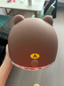 Ninebot九號電動(dòng)自行車(chē)LINE FRIENDS合作款夏盔可拆卸頭盔成人款 布朗熊（滑板車(chē)平衡車(chē)適用） 曬單實(shí)拍圖
