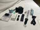 索尼（SONY）ZV-E10K APS-C半畫(huà)微單16-50二代鏡頭套裝  ZV-E10/ZV-E10L vlog短視頻 直播ZV-E10K 【國家補貼】 黑色K套機【皮套+64G+電池+充電器+腕帶 曬單實(shí)拍圖