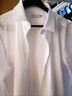 海瀾之家（HLA）長(cháng)袖襯衫男【DP免燙】領(lǐng)昂行政襯衫面試襯衣男秋季 漂白76 39 170/88A 推薦127-136斤 曬單實(shí)拍圖