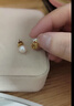 AJIDOU阿吉豆耳釘S925淡水珍珠耳飾輕奢小眾高級感簡(jiǎn)約時(shí)尚禮盒生日禮物 曬單實(shí)拍圖