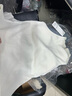 優(yōu)衣庫女裝針織Bra背心/加杯背心百搭休閑478795 01 乳白色 L /160/88 曬單實(shí)拍圖