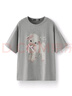 森馬（Semir）代露娃|短袖t恤女中長(cháng)款印花上衣25夏寬松純棉套頭衫109325100032 曬單實(shí)拍圖