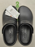 CROCS卡駱馳男鞋工作鞋休閑鞋史貝II代女鞋克駱格平底鞋|205619 黑色-001 41 /42(260mm) 曬單實(shí)拍圖