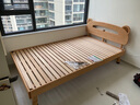源氏木語(yǔ)兒童家具兒童床全實(shí)木小戶(hù)型雙人臥室單人小床男孩女孩卡通兒童夜光床家具 【山毛櫸】?jì)和构獯? 1200mm*2000mm 曬單實(shí)拍圖