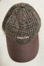 哈吉斯（HAZZYS）配飾 春秋款帽子HARRIS棒球帽毛呢鴨舌帽男AAAZ1CBD003 深棕色DW 均碼 曬單實(shí)拍圖