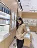 棉服女士內膽秋冬新款修身保暖圓領內穿小棉襖輕薄短款棉衣外套女 卡其色 標準顏色 L 建議體重95-105斤 卡碼拍大 曬單實拍圖