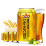 珠江啤酒（PEARL RIVER）10度 珠江金麥穗啤酒 330ml*24聽(tīng) 整箱裝 中秋節送禮 曬單實(shí)拍圖