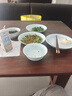 富玉景德鎮餐具整套輕奢高級感新款碗盤(pán)餐具中式青瓷玲瓏陶瓷碗盤(pán)子 青釉玉牡丹餐具 58頭 曬單實(shí)拍圖