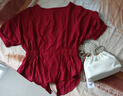 森馬（Semir）斜挎包溫柔軟糯單肩包云吞包可愛(ài)純色女包生日禮物105324153024 曬單實(shí)拍圖