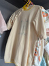 優(yōu)奇寶寶睡衣嬰兒睡袍睡裙兒童防踢被男童女幼兒連體家居服純棉春秋款 曬單實(shí)拍圖