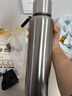 保溫杯男士316L不銹鋼全鋼保溫壺茶水分離便攜泡茶杯大容量水杯子 本色 1500ml 【抗菌316/茶水分離】 曬單實(shí)拍圖