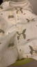 童泰（TONGTAI）嬰兒套裝秋冬寶寶衣服夾棉上衣高腰褲子TS43J200-DS綠色100cm 曬單實(shí)拍圖