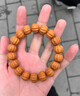 力匠龍炎精品雕刻大粗筋猴頭京八棱手串土豪南瓜樁手持核桃原籽文玩男 曬單實(shí)拍圖