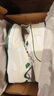 彪馬（PUMA）經(jīng)典復(fù)古熊貓配色休閑板鞋男女百搭運(yùn)動(dòng)鞋REBOUND 386373 白-灰色-深綠色-金色-11 40 曬單實(shí)拍圖