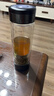茶之戀茶水分離杯臻鈦版男女高檔商務(wù)雙層玻璃杯過濾茶杯水杯生日禮物 曬單實拍圖