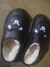 2026新款冬季居家室內棉拖保暖防滑舒適情侶毛絨拖可外穿可愛(ài)小熊 黑色 44-45 曬單實(shí)拍圖