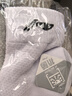 李寧（LI-NING）襪子運動(dòng)襪（3雙）夏季跑步羽毛球襪男女防臭吸汗生活襪籃球襪 曬單實(shí)拍圖