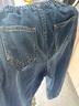 MiniPeace太平鳥(niǎo)童裝男童牛仔長(cháng)褲FAHAF1213 牛仔中藍 120cm 曬單實(shí)拍圖