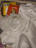 GOOFLORON一周歲禮服女寶寶抓周服嬰兒公主裙生日禮服夏季新款高端禮服 白色背心裙Q190背心裙三顆扣 90 cm 曬單實(shí)拍圖