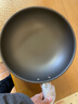 康巴赫真鈦0涂層新升級PRO版炒鍋抗菌有鈦不粘鍋家用炒菜鍋電磁爐燃氣通 【無(wú)涂層健康鍋】 32cm 曬單實(shí)拍圖