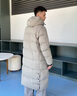 高梵楊冪同款黑金鵝絨服機能5.0八格2025新款城市戶(hù)外加厚男士羽絨服 松石綠 L 曬單實(shí)拍圖