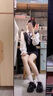 ZCVRR粗跟小皮鞋女2025年春秋季新款單鞋日系jk制服配裙子厚底樂(lè )福鞋 亮光黑 36 (230mm) 曬單實(shí)拍圖