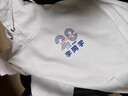 DIAOKA連帽衛衣定制純棉班服工作服diy長(cháng)袖T恤男女團隊衣服訂制印logo圖 白色 （100%棉） L 曬單實(shí)拍圖