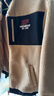 暇步士（Hush Puppies）童裝男童女童外套秋冬裝大童外套蓬松仿羊羔絨保暖厚外套 鉆石黑（全拉鏈） 160 cm 曬單實(shí)拍圖