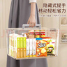 百草園透明收納箱手提家用加厚衣服玩具零食書(shū)本整理盒塑料儲物筐XXL號 曬單實(shí)拍圖