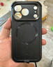 億色（ESR）自帶支架適用iPhone17pro手機殼蘋(píng)果17pro保護套磁吸殼相機按鍵鏡頭全包隱形支架SGS防摔 黑 曬單實(shí)拍圖