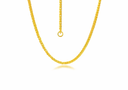 金至尊（3DG Jewellery）肖邦鏈黃金項鏈素鏈足金999項鏈簡(jiǎn)約金頸鏈子生日禮物計價(jià) 2.82克(含工費90元) 曬單實(shí)拍圖