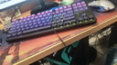狼蛛（AULA）F87Pro V2客制化無(wú)線(xiàn)機械鍵盤(pán) 藍牙/2.4G/有線(xiàn)三模連接 全鍵熱插拔gasket結構電競游戲辦公鍵盤(pán) F87 Pro紫晶微光 8000mAh 灰木軸V4 曬單實(shí)拍圖