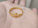 周六福（ZLF）  黃金戒指皇冠女戒尾戒 計價(jià) 足金 13號 - 1.96g 曬單實(shí)拍圖