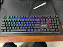 雷柏（Rapoo） V700RGB合金版 有線(xiàn)機械鍵盤(pán) 游戲辦公108鍵RGB背光全鍵無(wú)沖可編程鍵盤(pán) 電競吃雞LOL 茶軸 曬單實(shí)拍圖