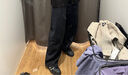 優(yōu)衣庫女裝男裝寬松廓形牛仔褲/彎刀鐮刀褲子25秋冬新款479000 08 深灰色 23 /150/58A 曬單實(shí)拍圖