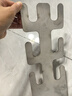澳歐（Aoocn） 醫用直角管路支架 A型不銹鋼 呼吸回路支撐架 麻醉機配件【集中采購】A002 直角L不銹鋼材質(zhì) 曬單實(shí)拍圖
