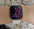Apple/蘋(píng)果 Watch Series 10 智能手表GPS款42毫米玫瑰金色鋁金屬表殼淡桃粉色運動(dòng)型表帶M/L MX1V3CH/B 曬單實(shí)拍圖