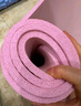李寧（LI-NING）瑜伽墊加厚寬女士專業(yè)防滑健身跳繩操靜隔音減震運(yùn)動舞蹈墊子家用 曬單實(shí)拍圖