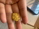 曼卡龍黃金吊墜小福星鎖包足金掛墜周歲滿(mǎn)月生日送寶寶禮物送女友計價(jià)金 曬單實(shí)拍圖