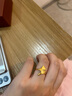 周生生 黃金足金銀杏葉戒指生生有囍婚嫁戒指結婚89882R計價(jià) 13圈 - 3.93克(含工費160元) 曬單實(shí)拍圖