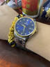 瑞士歐米茄男士手表全自動(dòng)機械表商務(wù)進(jìn)口新款防水十大品牌男表 間金藍面-典藏版 曬單實(shí)拍圖